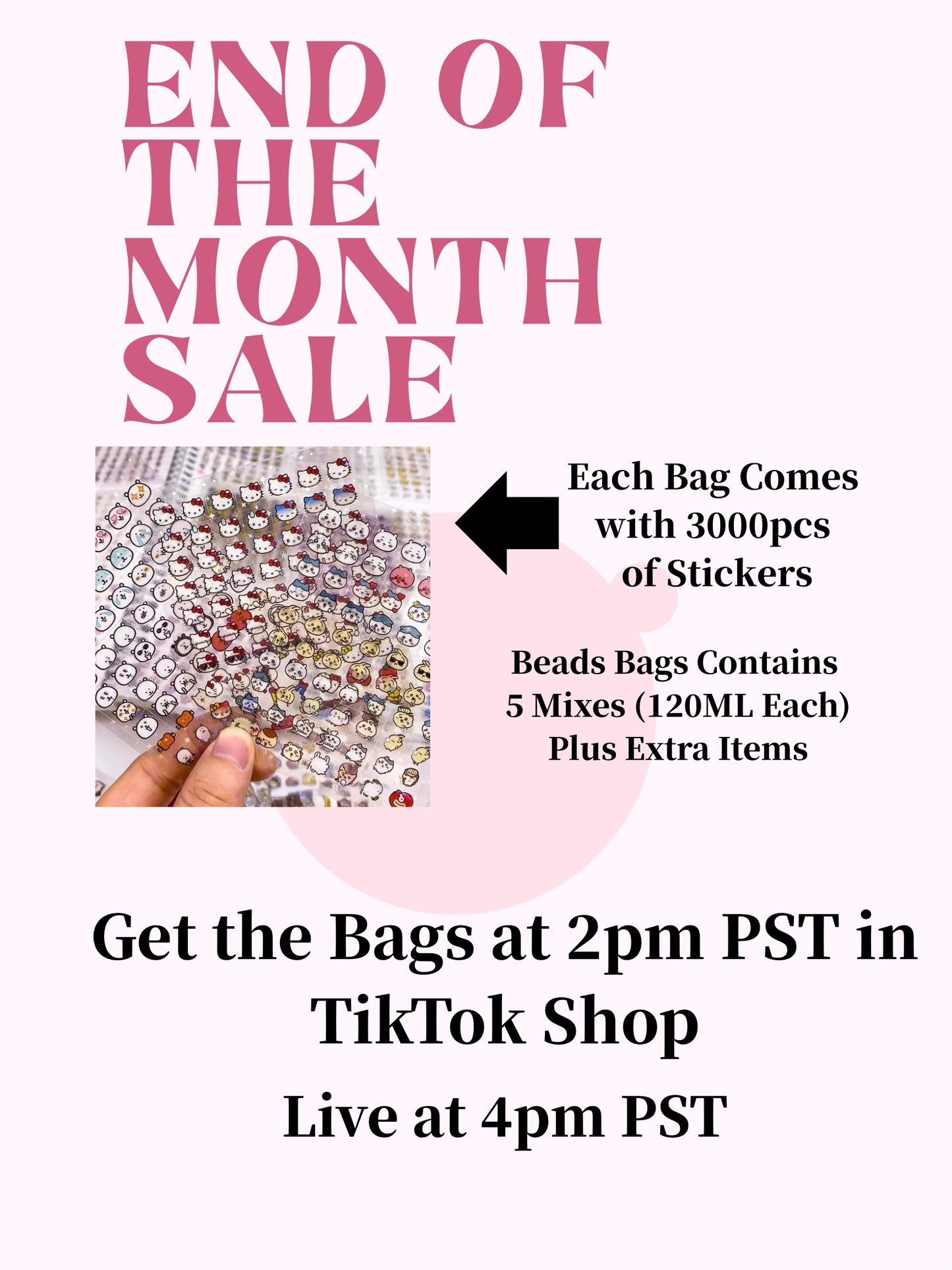 End of the Month Beads Box