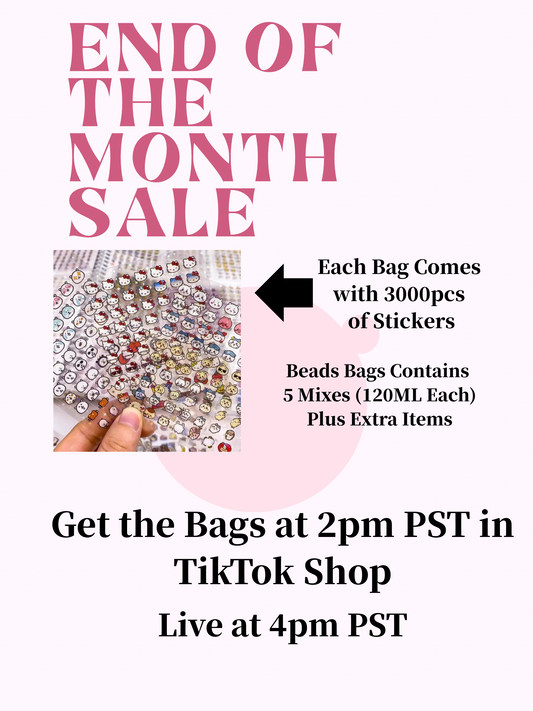 End of the Month Beads Box